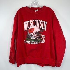 Wisconsin Badgers Capital One Bowl 2007 Sweatshirt